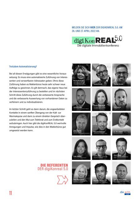 2022-02  |  DIE ACHT  |  Der Newsletter für Immobilien & Datenschutz