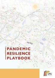 Pandemic  Resilience Play Book - CPG Corporation