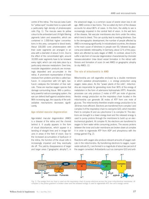 Wellness Foods + Supplements 1/2022