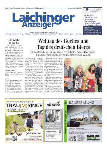 Laichinger Anzeiger 20.04.2022