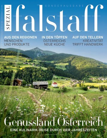 Falstaff Special Genussland Österreich 2022