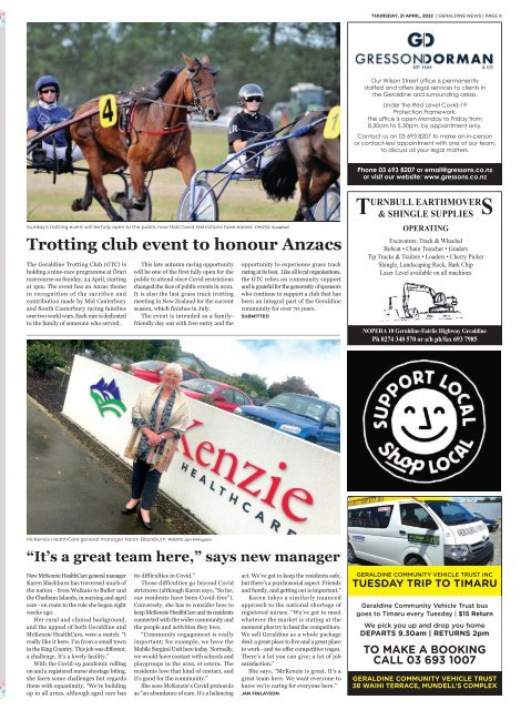 Ashburton Courier: April 21, 2022