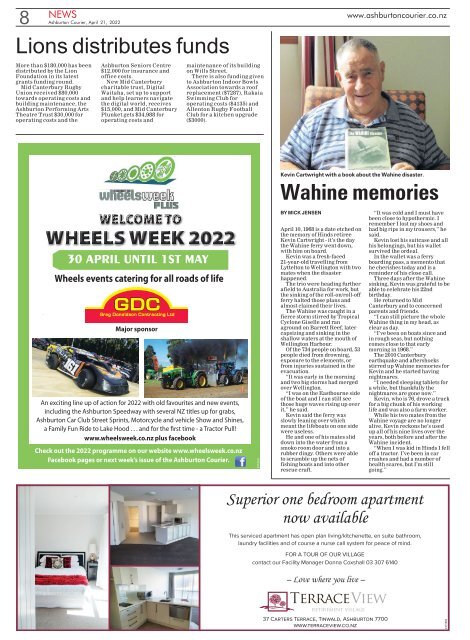 Ashburton Courier: April 21, 2022