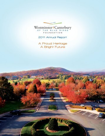 WCBR Board of Trustees - Westminster-Canterbury of the Blue Ridge