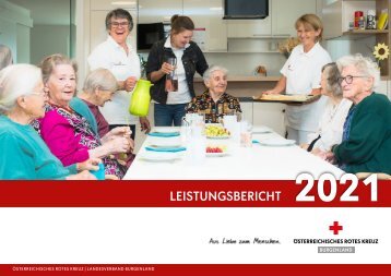Leistungsbericht 2021: Rotes Kreuz Burgenland