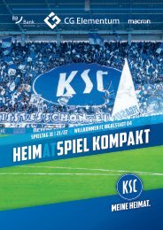 31. Spieltag: KSC - FC Ingolstadt 04