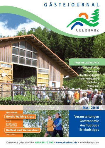 GÄSTEJOURNAL - Der Oberharz