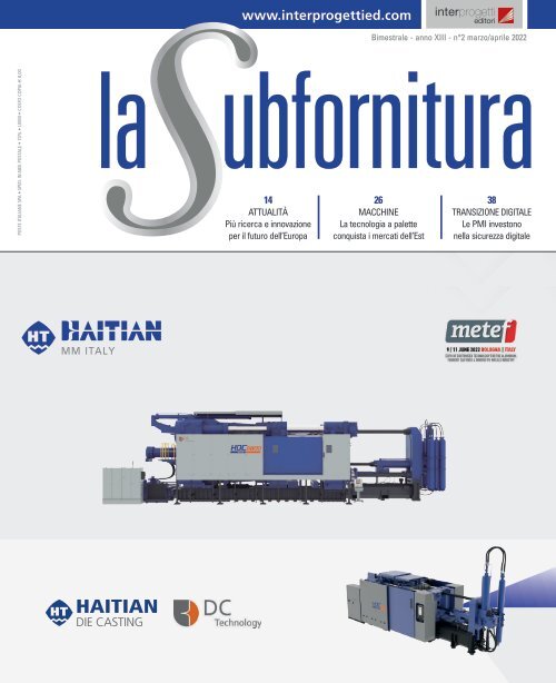 La Subfornitura n°2 - Marzo / Aprile 2022