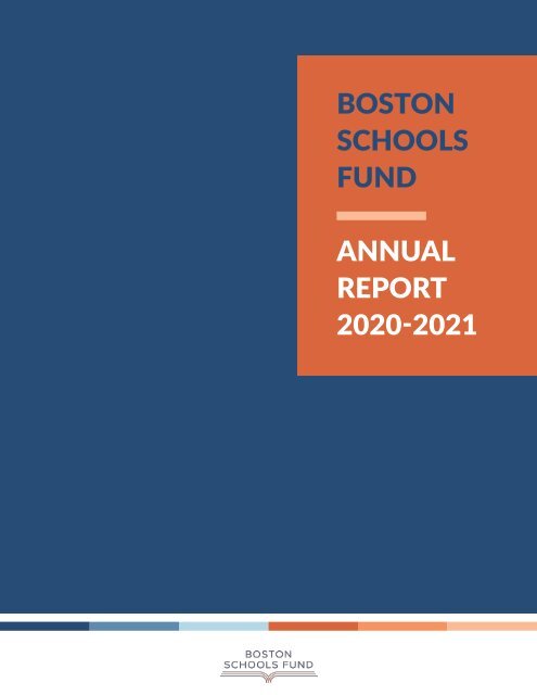 Boston Schools Fund Annual Report 20/21