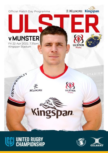 Ulster Rugby Match Day Programme v Munster