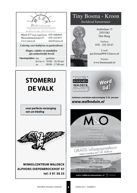 Verenigingsblad no. 3 / 2010 - Walboduin