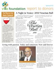 A Night in Venice: 2010 Venetian Ball - Villa Charities