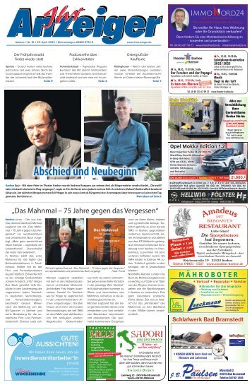 Ihr Anzeiger Itzehoe 16 2022