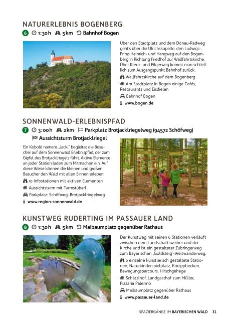 Wandertipps Bayerischer Wald 2022