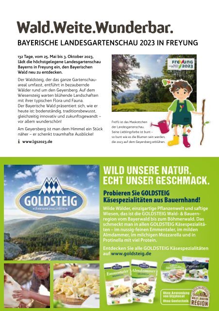 Wandertipps Bayerischer Wald 2022