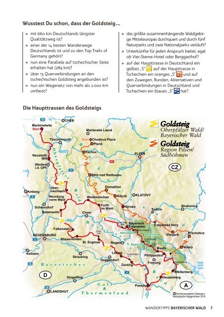 Wandertipps Bayerischer Wald 2022