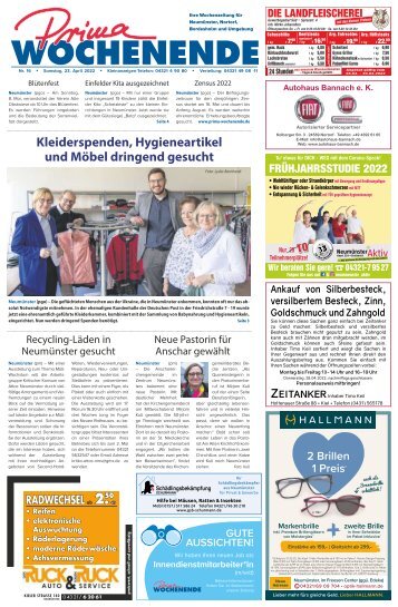 Prima Wochenende 16 2022