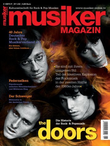 Musiker Magazin 1/2022