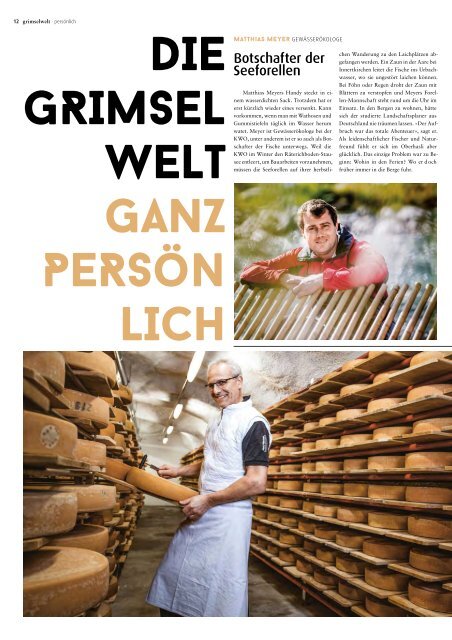 Grimselwelt-Magazin 2016