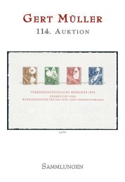 114. Auktion - Sammlungen