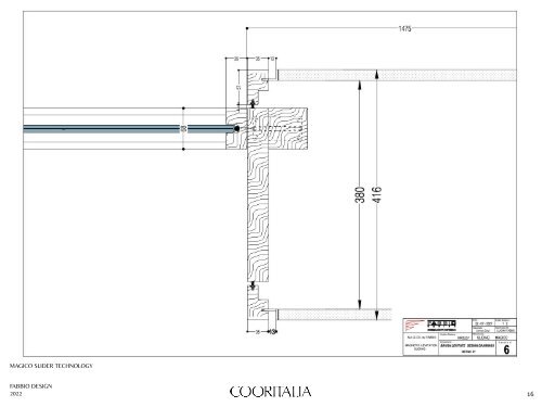 COORITALIA - FABBIO DESIGN - MAGICO SLIDER 