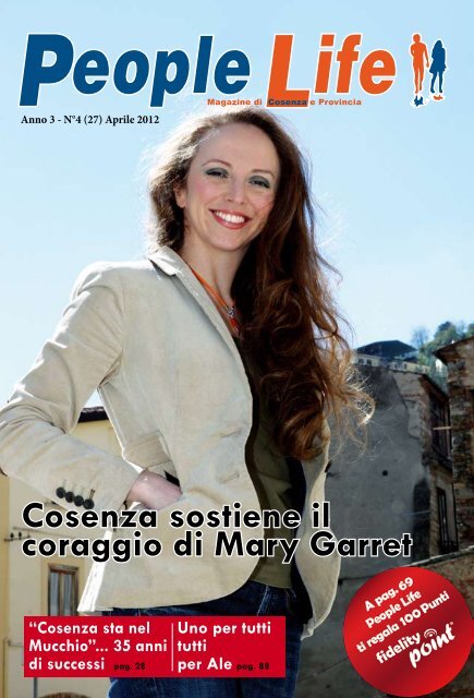 Cosenza sostiene il coraggio di Mary Garret - People Life Magazine