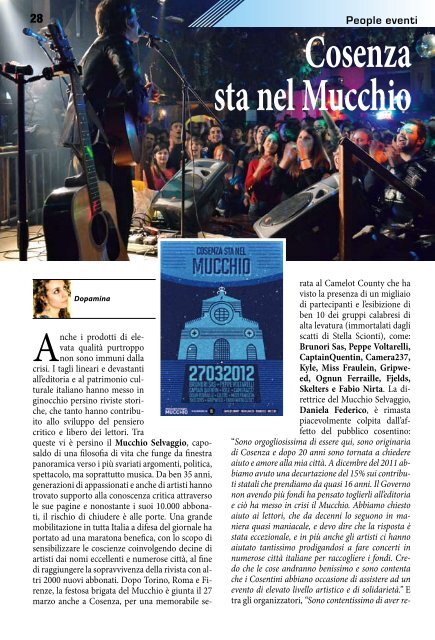 Cosenza sostiene il coraggio di Mary Garret - People Life Magazine