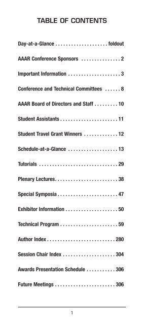 AAAR-06 FinalPro - American Association for Aerosol Research