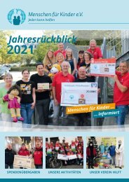 Jahresrückblick MfK 2021