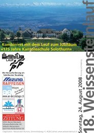 18. W eissensteinlauf - Jura-Top-Tour