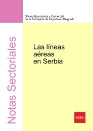 Las líneas aéreas en Serbia - Oficinas Comerciales