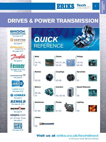 drives & power transmission - Eriks UK