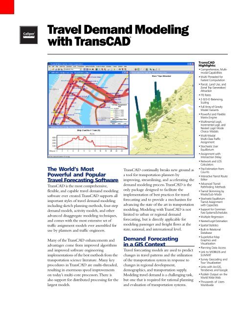 transcad mapping transcad mapping