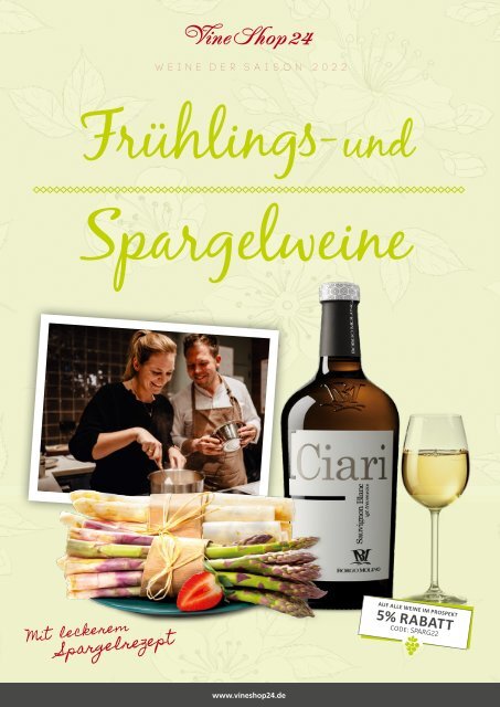 Frühlings- und Spargelweine 2022 | Vineshop24