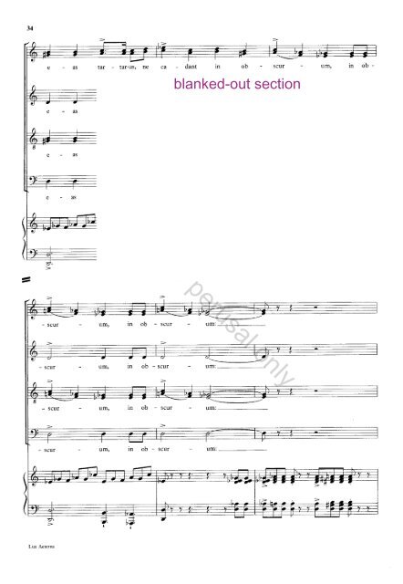 William Mathias Lux Aeterna vocal score