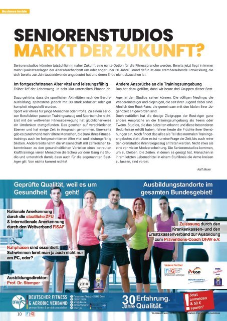 Ausgabe 3 (April 2022) | FNG-Magazin