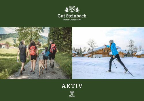 Aktivitäten Broschüre Aktiv 2023 DE | Gut Steinbach