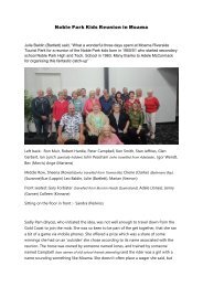 Noble Park Kids Reunion in Moama for newsletter