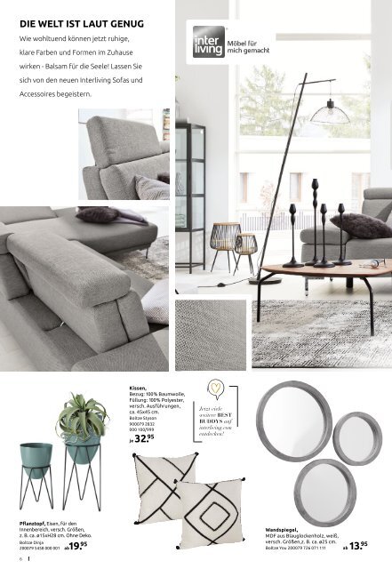 Interliving Katalog • Möbel Knappstein