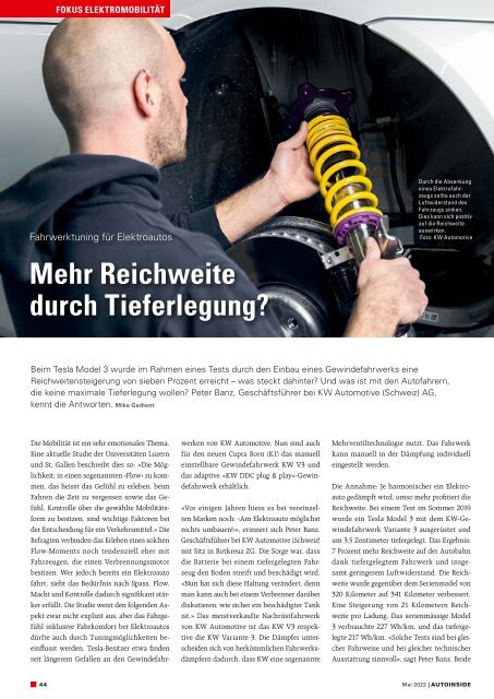 AUTOINSIDE Ausgabe 5 – Mai 2022