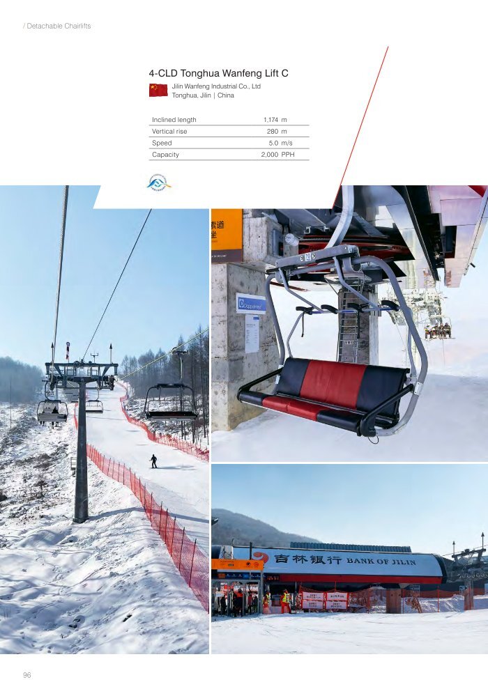Detachable Chairlifts 4-C