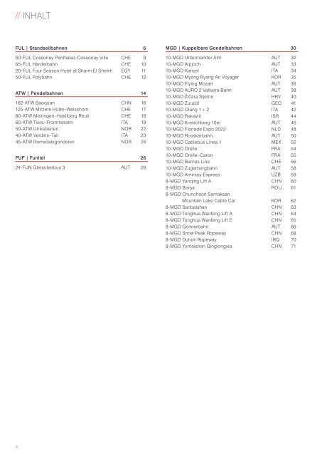 Doppelmayr/Garaventa Jahrbuch 2022