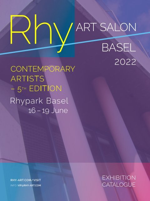 Exhibtion Catalogue of RHY ART SALON BASEL 2022