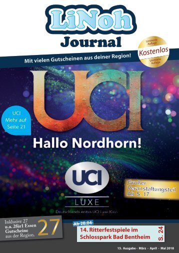 LiNoh Journal Frühling 2018