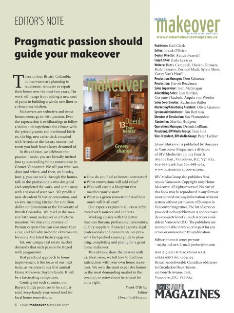 Green change - Home Makeover Magazine