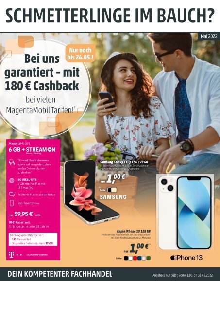 Telekom Werberunde Mai2022 Monatsflyer