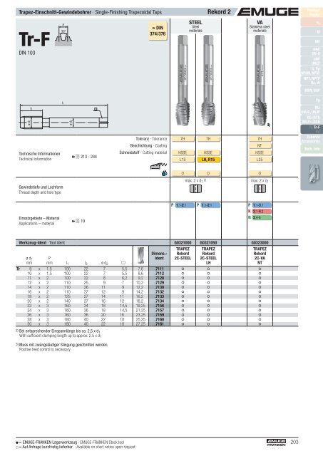 EMUGE FRANKEN 2022/24 GER/ENG