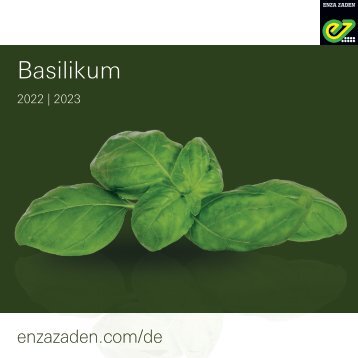 Leaflet Basilikum 2022