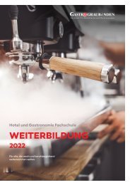 Weiterbildungsbroschüre 2022