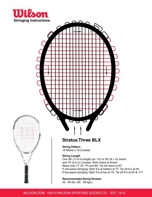 wilson blade 98 string tension